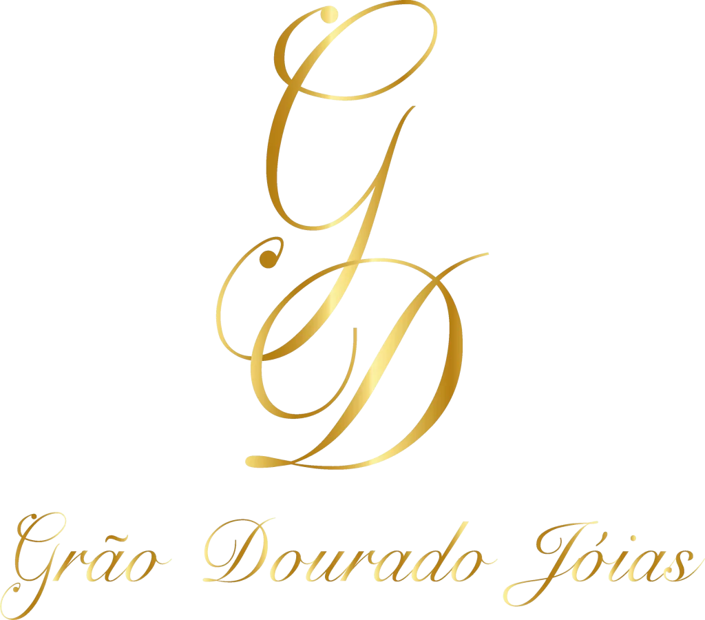 Logotipo Grão Dourado - Compra de Ouro e Joias