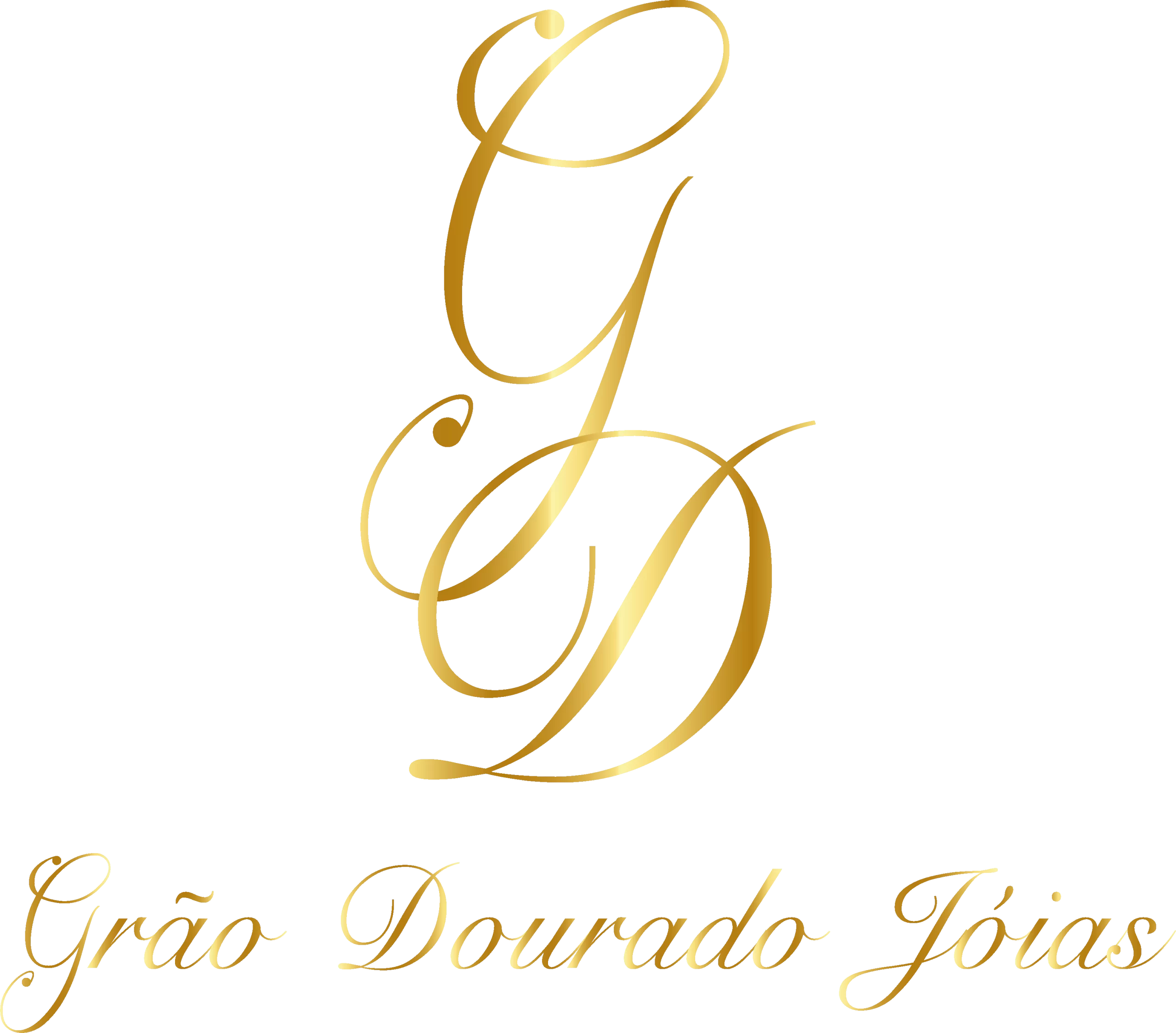 Logotipo Grão Dourado - Compra de Ouro e Joias